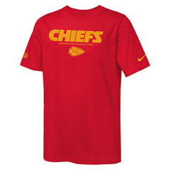Kansas City Chiefs Youth Sideline Team Issue T-Shirt - Red | Nike discount