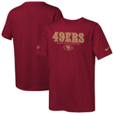 San Francisco 49ers Youth Sideline Team Issue T-Shirt - Scarlet | Nike discount
