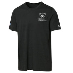 Las Vegas Raiders Youth 2025 NFL Crucial Catch Tri-Blend Dri-FIT T-Shirt - Black | Nike for sale