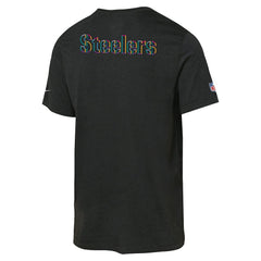 Pittsburgh Steelers Youth 2025 NFL Crucial Catch Tri-Blend Dri-FIT T-Shirt - Black | Nike for sale