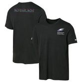 Philadelphia Eagles Youth 2025 NFL Crucial Catch Tri-Blend Dri-FIT T-Shirt - Black | Nike for sale