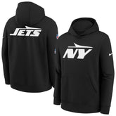 New York Jets Youth Sideline Club Fleece Hoodie - Black | Nike sale