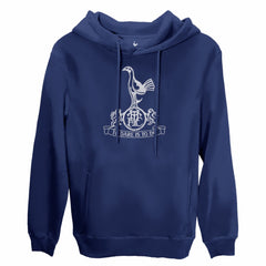 Tottenham Hotspur 1863FC Mono Badge Fleece Pullover Hoodie - Navy on sale