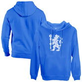 Chelsea 1863FC Lion Glyph Fleece Pullover Hoodie - Blue discount