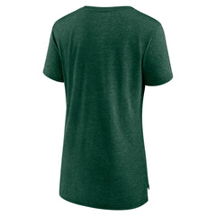 Green Bay Packers Women's Vintage Arch Tri-Blend T-Shirt - Green cheap