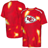 Kansas City Chiefs Outerstuff Youth End Zone Dri-Tek T-Shirt - Red for sale