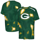 Green Bay Packers Outerstuff Youth End Zone Dri-Tek T-Shirt - Green discount