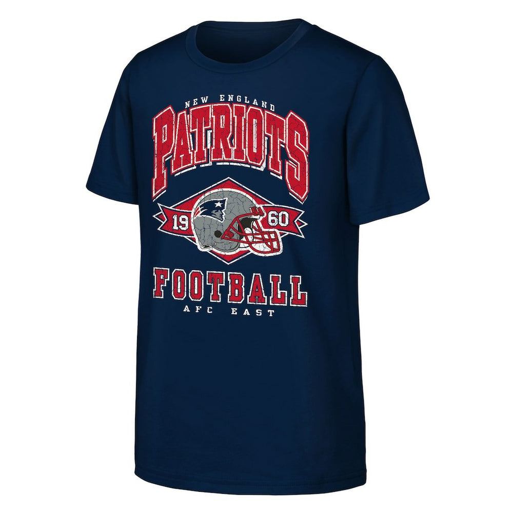 New England Patriots Outerstuff Youth Kick Off T-Shirt - Navy outlet