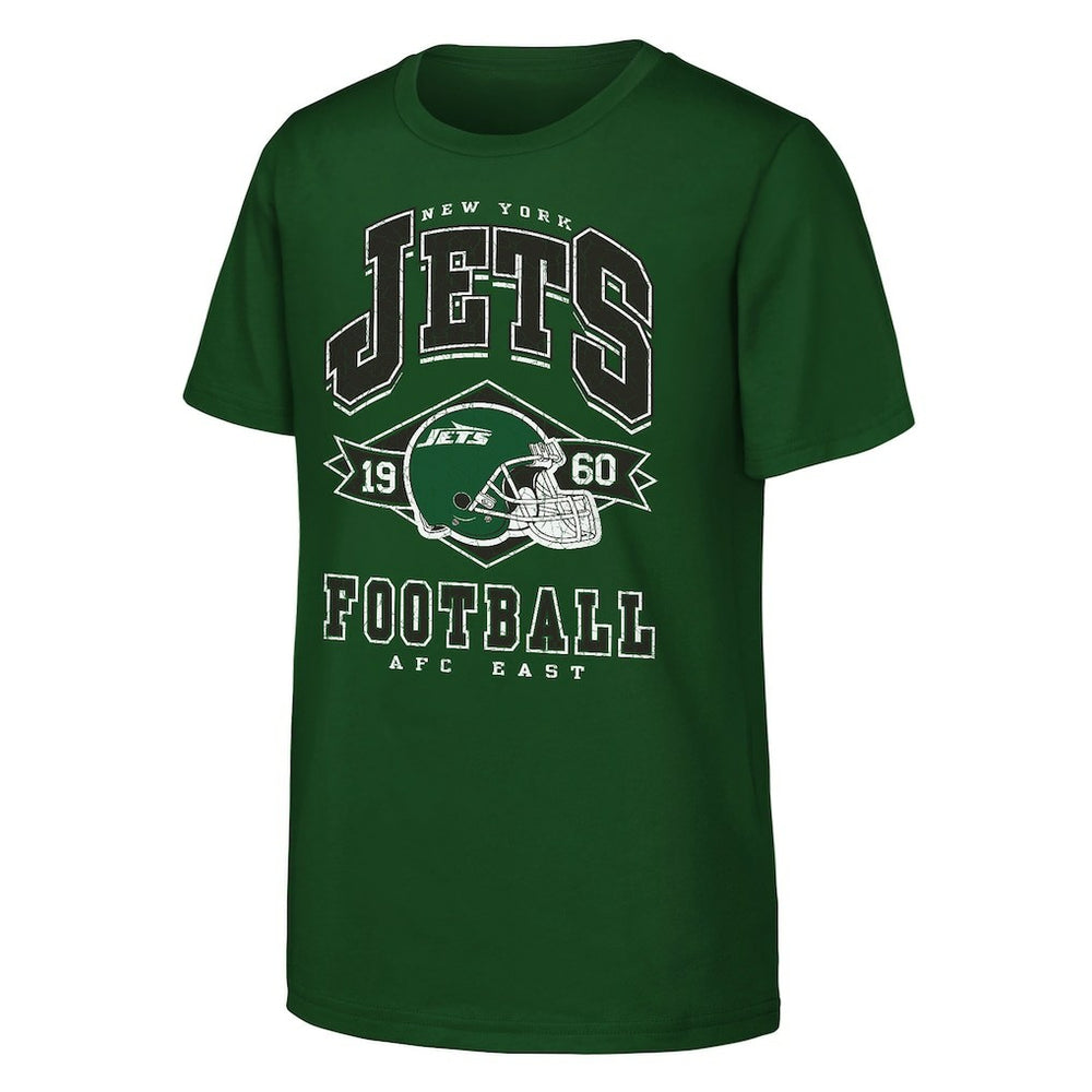New York Jets Outerstuff Youth Kick Off T-Shirt - Green on sale