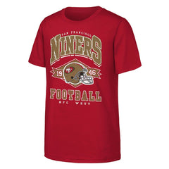 San Francisco 49ers Outerstuff Youth Kick Off T-Shirt - Scarlet cheap