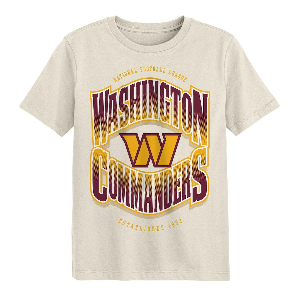 Washington Commanders Outerstuff Youth Huddle T-Shirt - Cream online