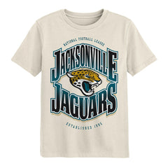 Jacksonville Jaguars Outerstuff Youth Huddle T-Shirt - Cream cheap