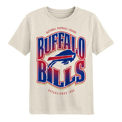 Buffalo Bills Outerstuff Youth Huddle T-Shirt - Cream sale