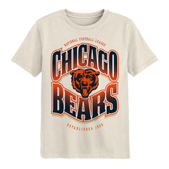 Chicago Bears Outerstuff Youth Huddle T-Shirt - Cream discount