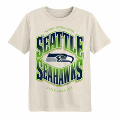 Seattle Seahawks Outerstuff Youth Huddle T-Shirt - Cream online