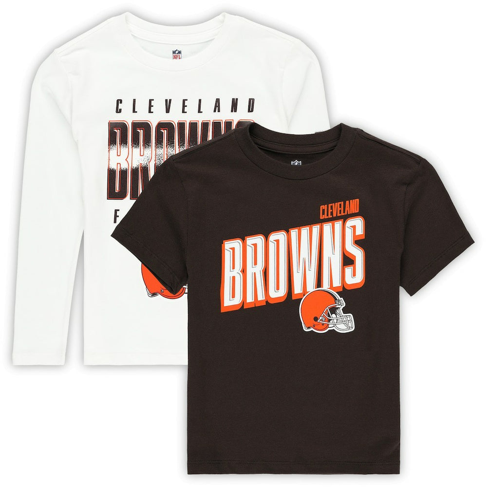Cleveland Browns Outerstuff Preschool The Mix Combo T-Shirt Set sale