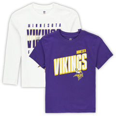 Minnesota Vikings Outerstuff Preschool The Mix Combo T-Shirt Set cheap