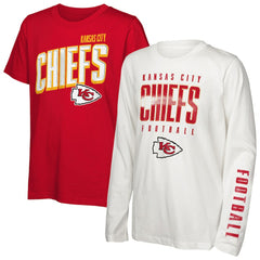 Kansas City Chiefs Outerstuff Preschool The Mix Combo T-Shirt Set on sale