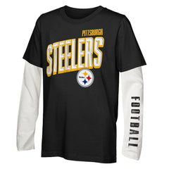 Pittsburgh Steelers Outerstuff Preschool The Mix Combo T-Shirt Set sale