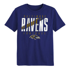 Baltimore Ravens Outerstuff Preschool Posterize T-Shirt - Purple online