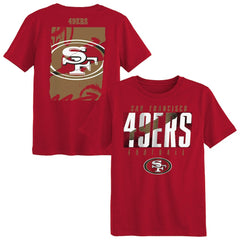 San Francisco 49ers Outerstuff Preschool Posterize T-Shirt - Scarlet on sale