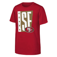 San Francisco 49ers Outerstuff Youth Tear It Up T-Shirt - Scarlet cheap