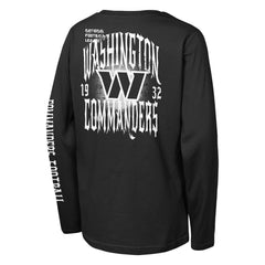 Washington Commanders Outerstuff Youth Rumble Long Sleeve T-Shirt - Black for sale