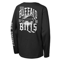 Buffalo Bills Outerstuff Youth Rumble Long Sleeve T-Shirt - Black cheap
