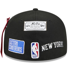 New York Knicks x Alpha Industries 59FIFTY Fitted Hat - Black | New Era on sale