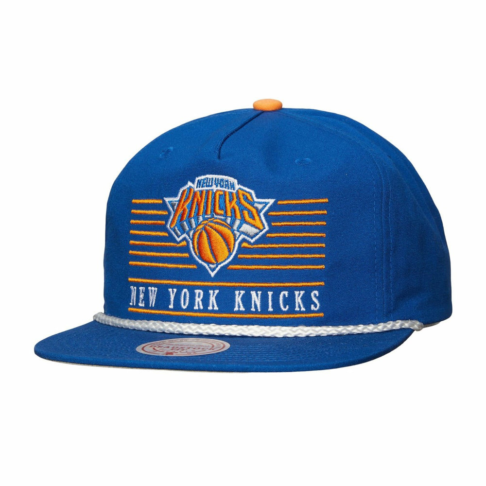 New York Knicks Ascend Deadstock Snapback Hat - Blue | Mitchell & Ness cheap