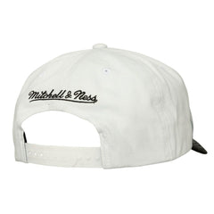 Chicago Bulls Dip Dye Pro Crown Adjustable Hat - Black/White | Mitchell & Ness discount