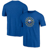 Buffalo Sabres Shoot to Score Tri-Blend T-Shirt Royal