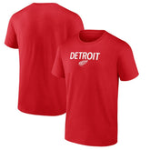 Detroit Red Wings Primary Logo T-Shirt Red