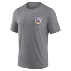 Los Angeles Kings Earnest Will Tri-Blend T-Shirt Heather Gray