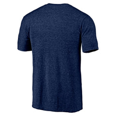Montreal Canadiens Distressed Tri-Blend T-Shirt Navy