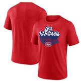Montreal Canadiens Proclamation Tri-Blend T-Shirt Red
