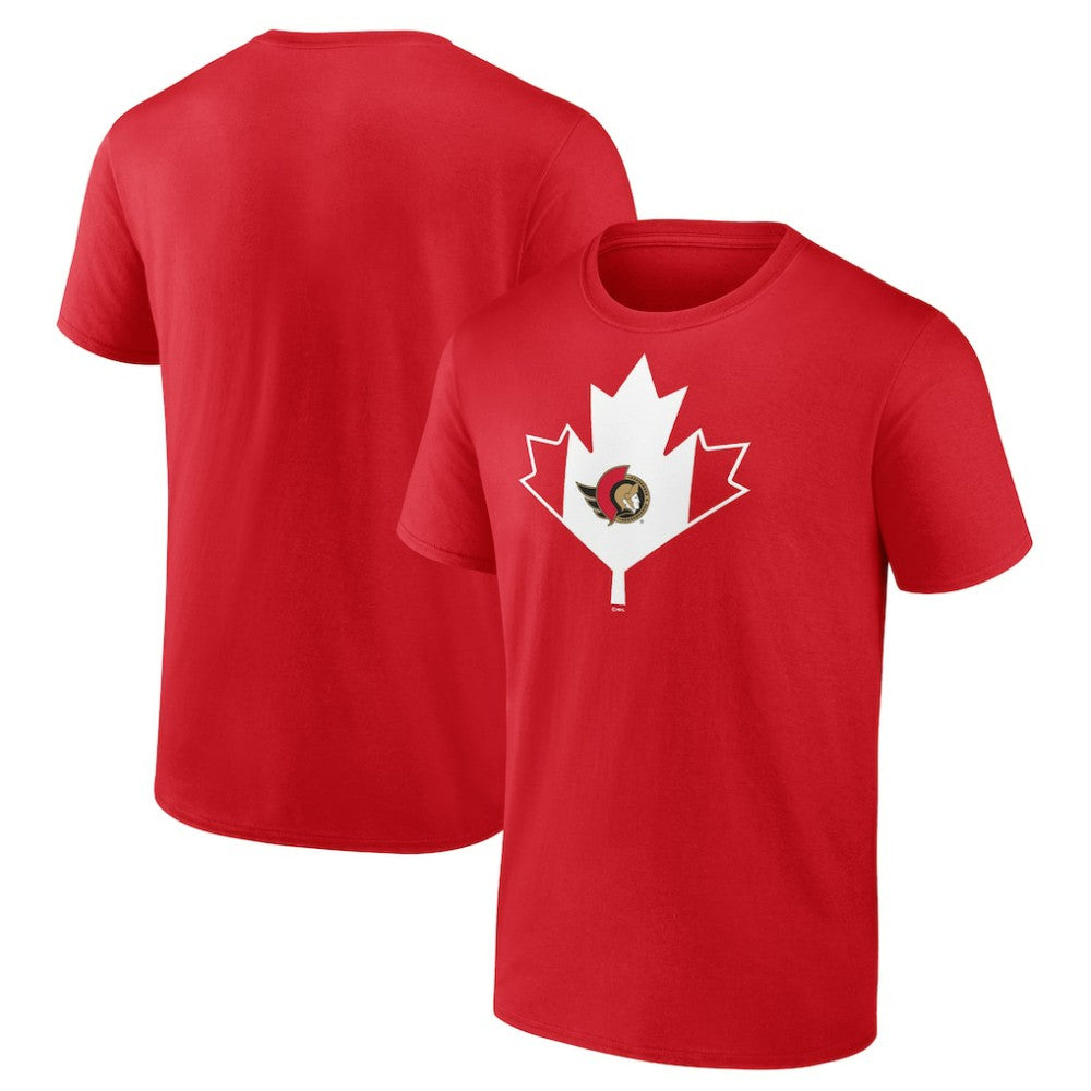 Ottawa Senators Canada Day T-Shirt Red