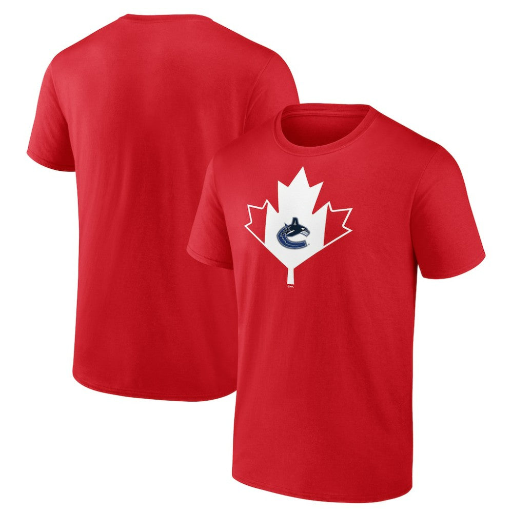Vancouver Canucks Canada Day T-Shirt Red
