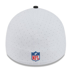 Atlanta Falcons New Era 2025 NFL Training Camp 39THIRTY Flex Hat - White/Black on sale