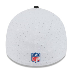 Jacksonville Jaguars New Era 2025 NFL Training Camp Throwback Logo 39THIRTY Flex Hat - White/Black online