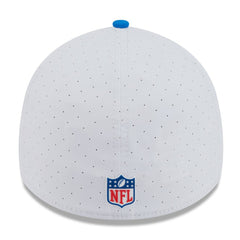Detroit Lions New Era 2025 NFL Training Camp 39THIRTY Flex Hat - White/Blue discount