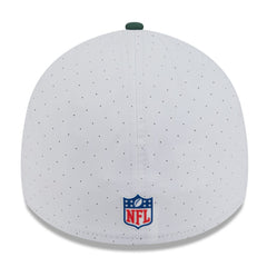 Green Bay Packers New Era 2025 NFL Training Camp 39THIRTY Flex Hat - White/Green sale