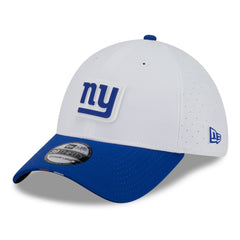 New York Giants New Era 2025 NFL Training Camp 39THIRTY Flex Hat - White/Royal online