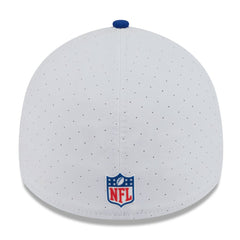New York Giants New Era 2025 NFL Training Camp 39THIRTY Flex Hat - White/Royal online