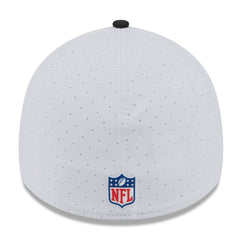 Jacksonville Jaguars New Era 2025 NFL Training Camp 39THIRTY Flex Hat - White/Black outlet