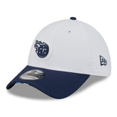 Tennessee Titans New Era 2025 NFL Training Camp 39THIRTY Flex Hat - White/Navy sale