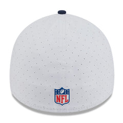 Tennessee Titans New Era 2025 NFL Training Camp 39THIRTY Flex Hat - White/Navy sale