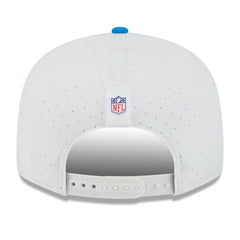 Detroit Lions New Era 2025 NFL Training Camp Split Panel 9FIFTY Snapback Hat - White/Blue cheap