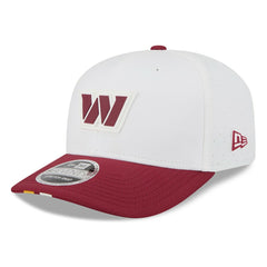 Washington Commanders New Era 2025 NFL Training Camp 9SEVENTY Adjustable Hat - White/Burgundy discount