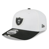 Las Vegas Raiders New Era 2025 NFL Training Camp 9SEVENTY Adjustable Hat - White/Black on sale